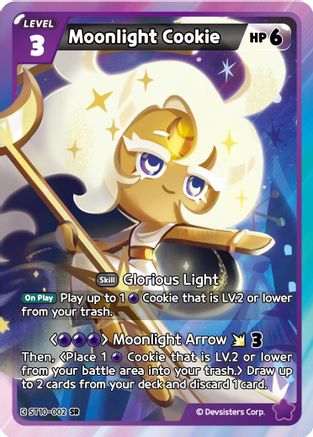 Moonlight Cookie (ST10-002) - Starter Deck Assortment 2 Legendary Cookie Foil