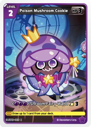 Poison Mushroom Cookie (ST10-003) - Starter Deck Assortment 2 Legendary Cookie