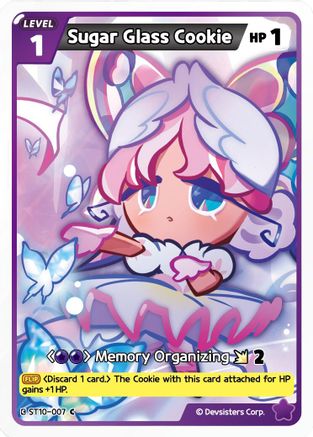 Sugar Glass Cookie (ST10-007) - Starter Deck Assortment 2 Legendary Cookie Foil