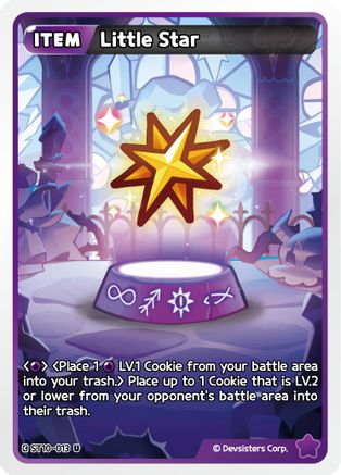 Little Star (ST10-013) - Starter Deck Assortment 2 Legendary Cookie