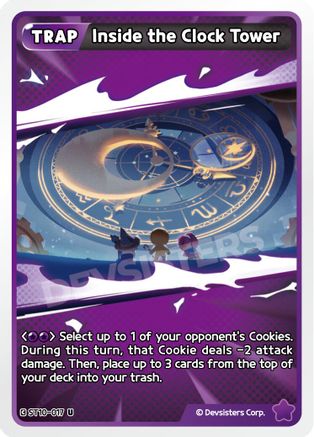 Inside the Clock Tower (ST10-017) - Starter Deck Assortment 2 Legendary Cookie