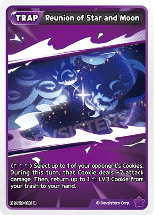 Reunion of Star and Moon (ST10-018) - Starter Deck Assortment 2 Legendary Cookie