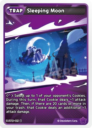 Sleeping Moon (ST10-019) - Starter Deck Assortment 2 Legendary Cookie