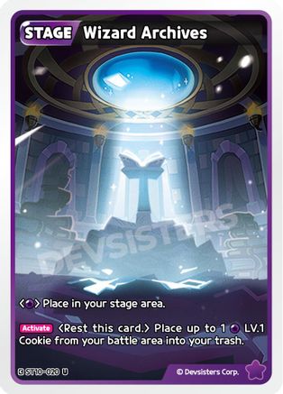 Wizard Archives (ST10-020) - Starter Deck Assortment 2 Legendary Cookie