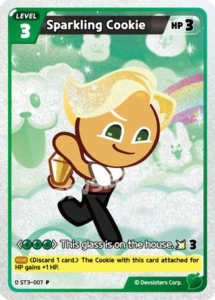 Sparkling Cookie (ST3-007) - Promotion Cards Foil