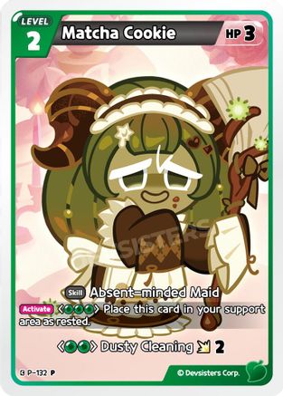 Matcha Cookie (P-132) - Promotion Cards