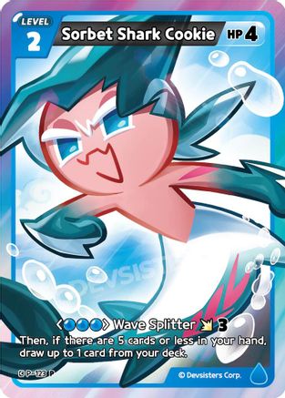Sorbet Shark Cookie (P-123) - Promotion Cards Foil