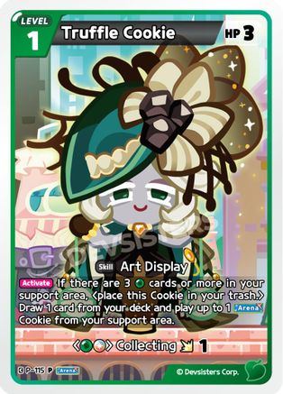 Truffle Cookie (P-115) - Promotion Cards