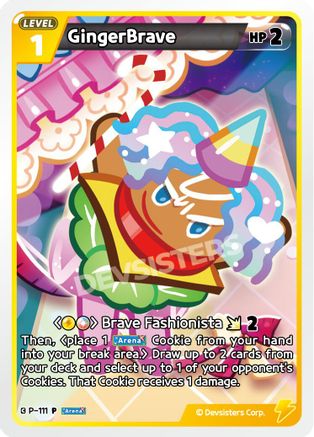 GingerBrave (111) (P-111) - Promotion Cards
