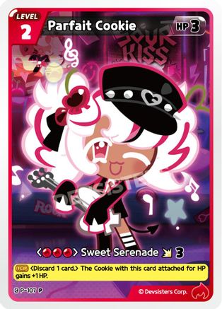 Parfait Cookie (107) (P-107) - Promotion Cards
