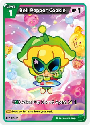 Bell Pepper Cookie (P-099) - Promotion Cards