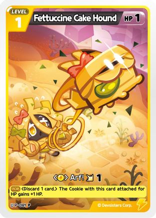 Fettuccine Cake Hound (P-081) - Promotion Cards