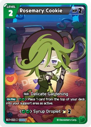 Rosemary Cookie (P-072) - Promotion Cards