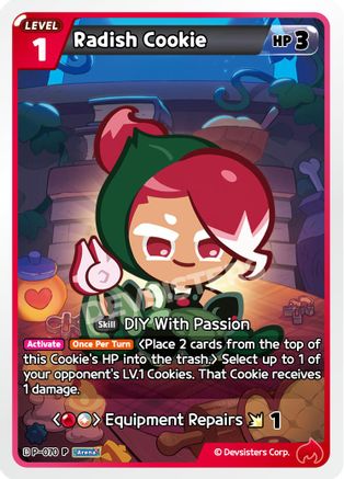 Radish Cookie (P-070) - Promotion Cards