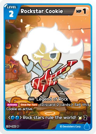 Rockstar Cookie (060) (P-060) - Promotion Cards
