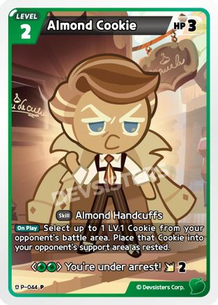 Almond Cookie (P-044) - Promotion Cards