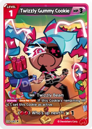 Twizzly Gummy Cookie (042) (P-042) - Promotion Cards