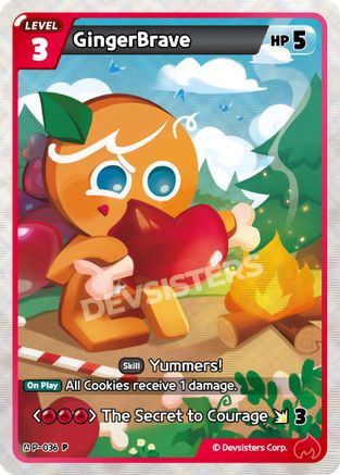 GingerBrave (036) (P-036) - Promotion Cards Foil