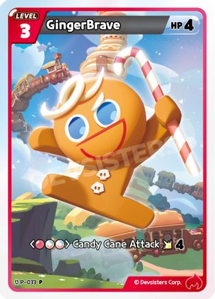 GingerBrave (033) (P-033) - Promotion Cards Foil