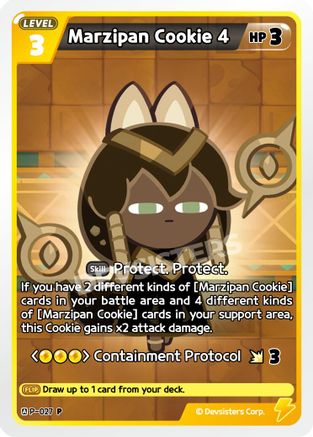 Marzipan Cookie 4 (P-027) - Promotion Cards