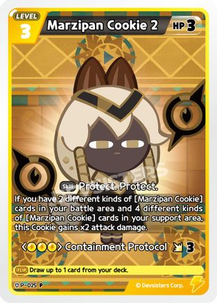 Marzipan Cookie 2 (P-025) - Promotion Cards