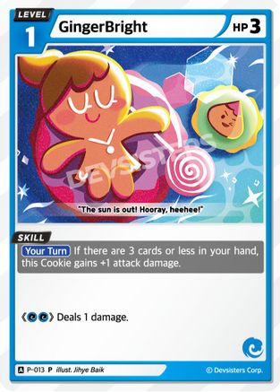 GingerBright (013) (P-013) - Promotion Cards