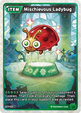 Mischievous Ladybug (Ver. 2) (P-012) - Promotion Cards Foil