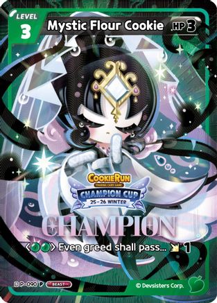 Mystic Flour Cookie (Champion) (P-090) - Promotion Cards Foil