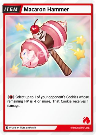 Macaron Hammer (P-008) - Promotion Cards