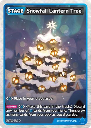 Snowfall Lantern Tree (BS8-100) - Promotion Cards Foil