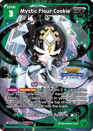 Mystic Flour Cookie (BS8-059) - Promotion Cards Foil