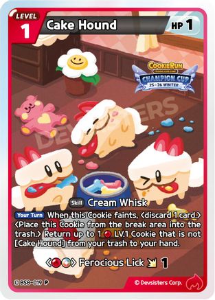 Cake Hound (BS8-019) - Promotion Cards Foil
