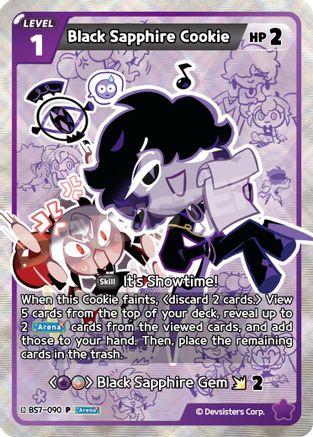 Black Sapphire Cookie (090) (BS7-090) - Promotion Cards Foil