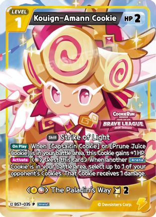Kouign-Amann Cookie (Brave league) (BS7-035) - Promotion Cards Foil