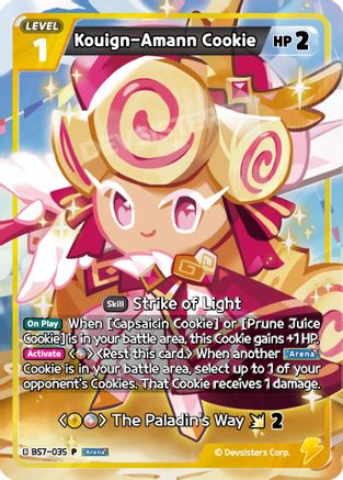 Kouign-Amann Cookie (BS7-035) - Promotion Cards Foil