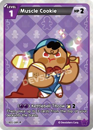 Muscle Cookie (089) (BS5-089) - Promotion Cards Foil