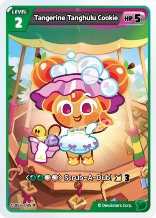 Tangerine Tanghulu Cookie (BS4-045) - Promotion Cards Foil