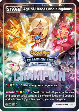 Age of Heroes and Kingdoms (Champion) (BS3-121) - Promotion Cards Foil