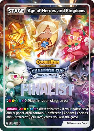 Age of Heroes and Kingdoms (Finalist) (Ver 1.) (BS3-121) - Promotion Cards Foil