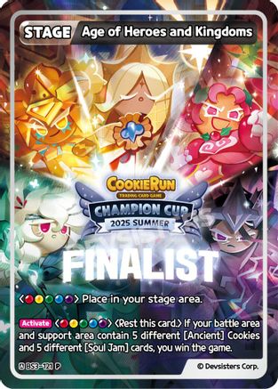 Age of Heroes and Kingdoms (Finalist) (Ver. 2) (BS3-121) - Promotion Cards Foil