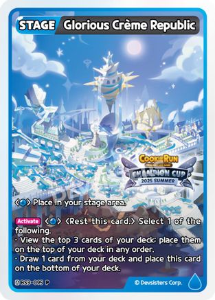 Glorious Creme Rebublic (BS3-095) - Promotion Cards