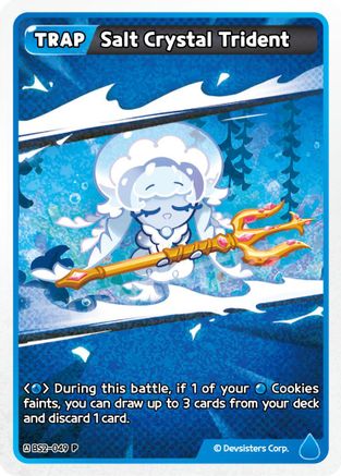 Salt Crystal Trident (BS2-049) - Promotion Cards Foil