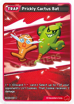 Prickly Cactus Bat (BS2-007) - Promotion Cards Foil
