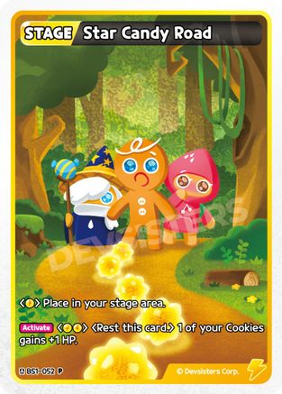 Star Candy Road (BS1-052) - Promotion Cards Foil