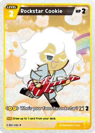 Rockstar Cookie (030) (BS1-030) - Promotion Cards Foil