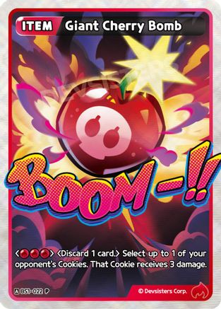 Giant Cherry Bomb (BS1-022) - Promotion Cards Foil