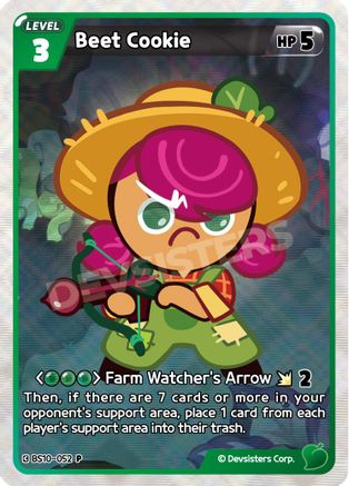 Beet Cookie (BS10-052) - Promotion Cards Foil