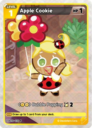 Apple Cookie (BS10-033) - Promotion Cards Foil