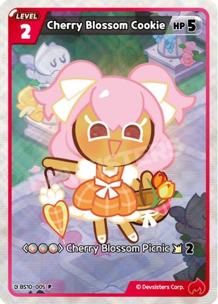 Cherry Blossom Cookie (BS10-005) - Promotion Cards Foil