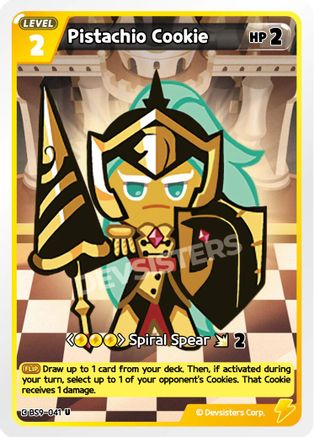 Pistachio Cookie (041) (Ver. 1) (BS9-041) - A Game of Truth and Deceit